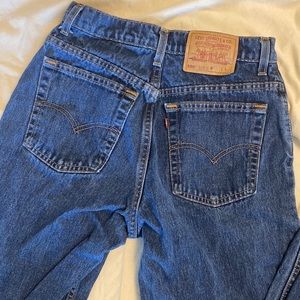Levi’s 550 relaxed fit vintage jeans